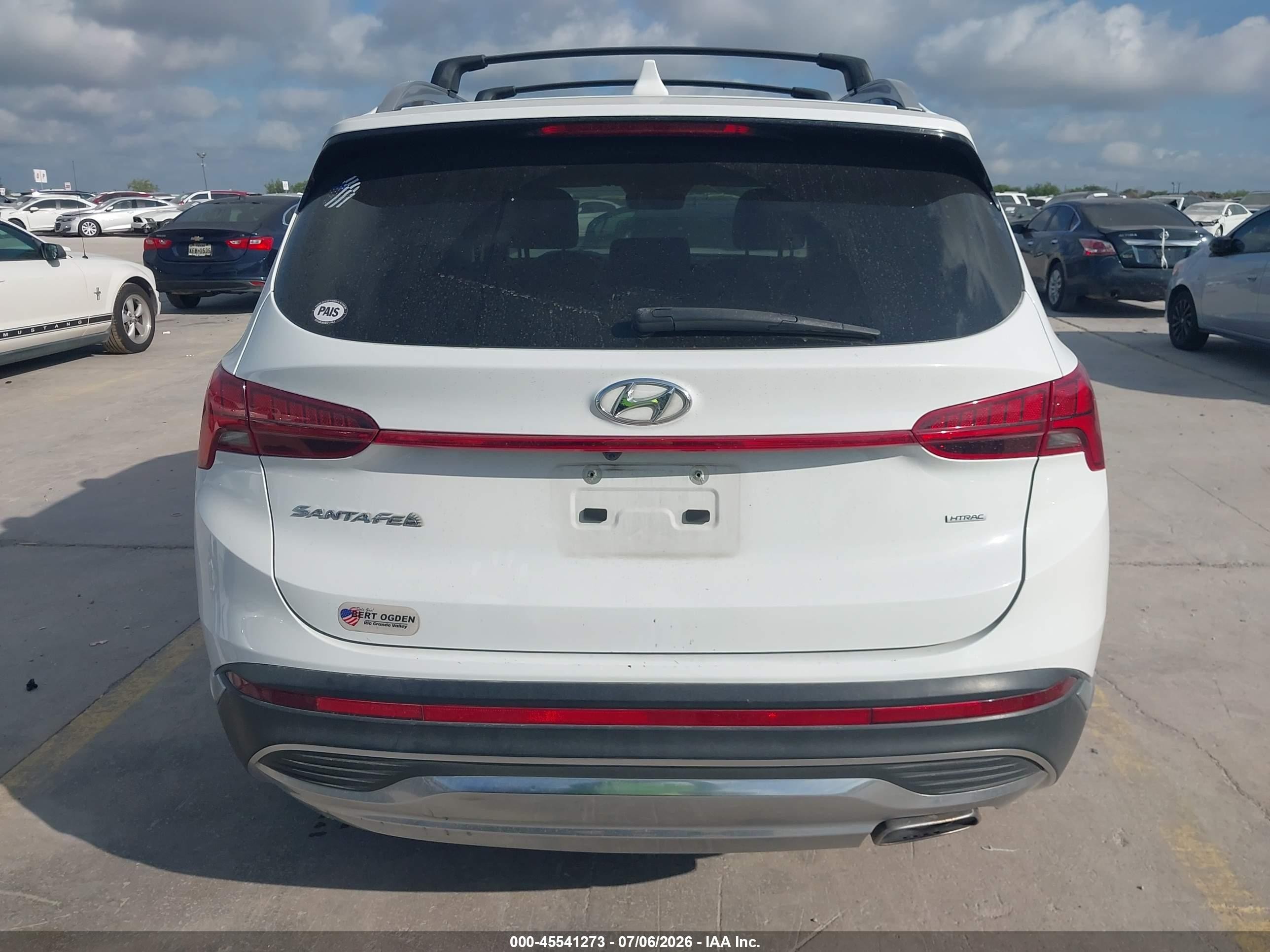 2023 Hyundai Santa Fe Sel White vin: 5NMS3DAJ0PH534303