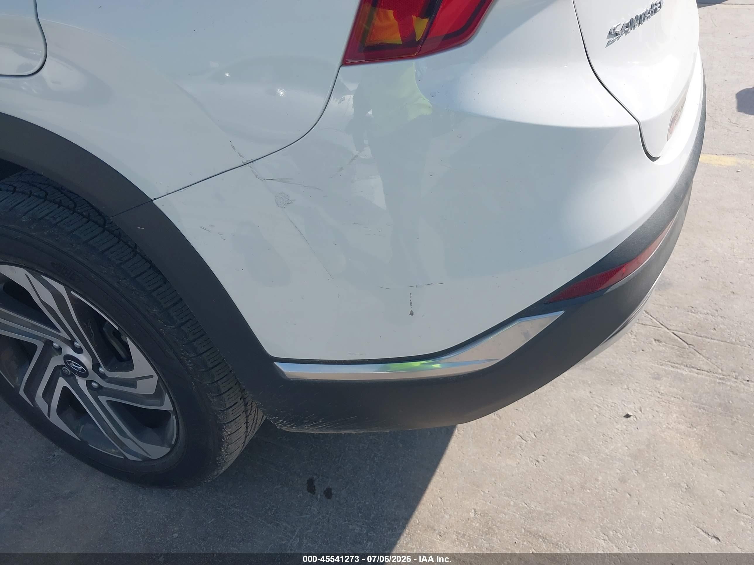 2023 Hyundai Santa Fe Sel White vin: 5NMS3DAJ0PH534303
