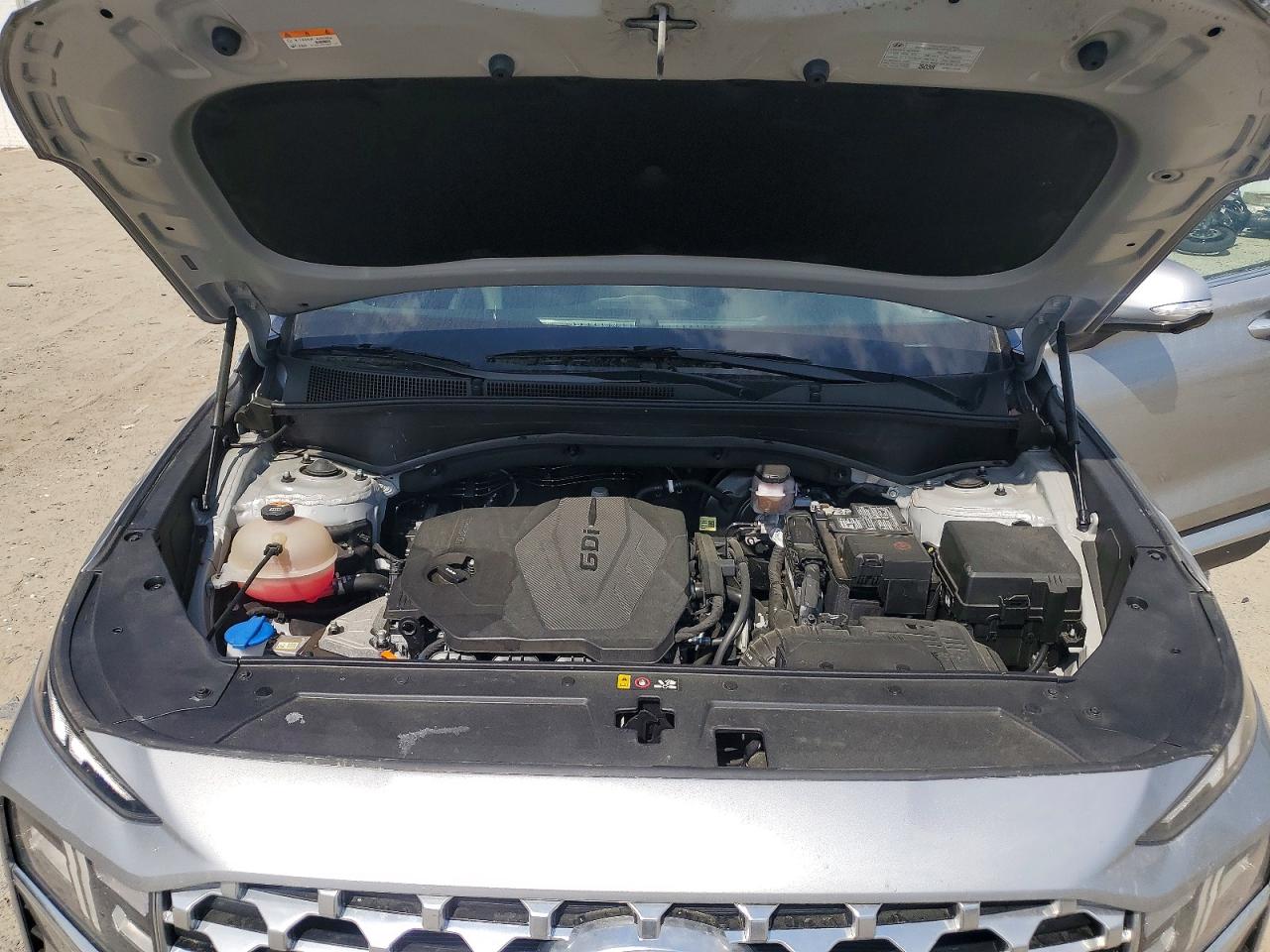 2023 Hyundai Santa Fe Sel Premium Silver vin: 5NMS3DAJ1PH556357