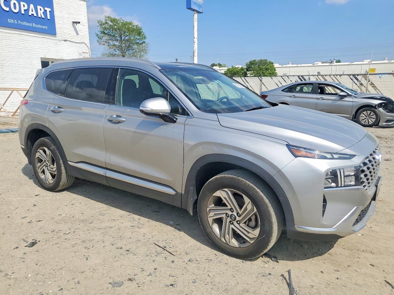 2023 Hyundai Santa Fe Sel Premium Silver vin: 5NMS3DAJ1PH556357