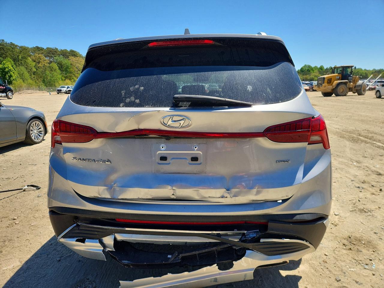 2023 Hyundai Santa Fe Sel Premium Silver vin: 5NMS3DAJ1PH556357