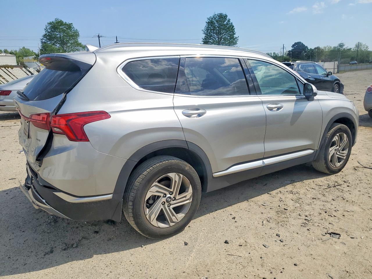 2023 Hyundai Santa Fe Sel Premium Silver vin: 5NMS3DAJ1PH556357