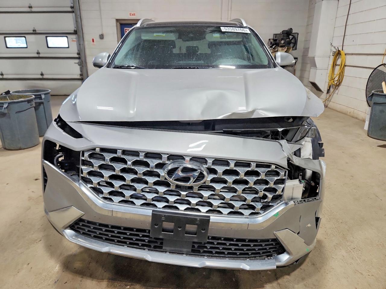 2023 Hyundai Santa Fe Sel Premium Серебряный vin: 5NMS3DAJ1PH591559