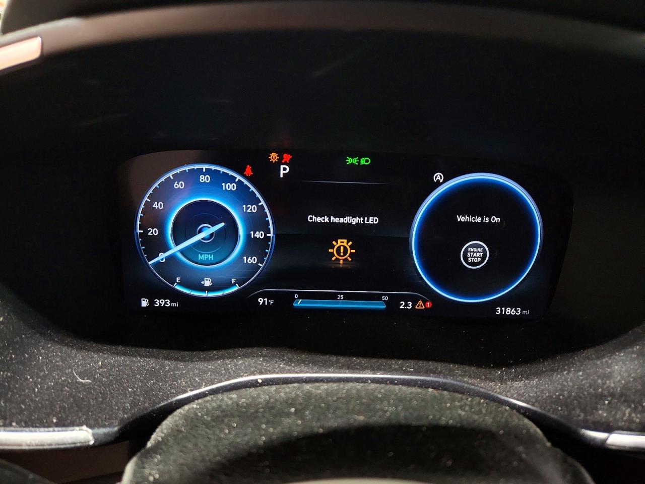 2023 Hyundai Santa Fe Sel Premium Серебряный vin: 5NMS3DAJ1PH591559