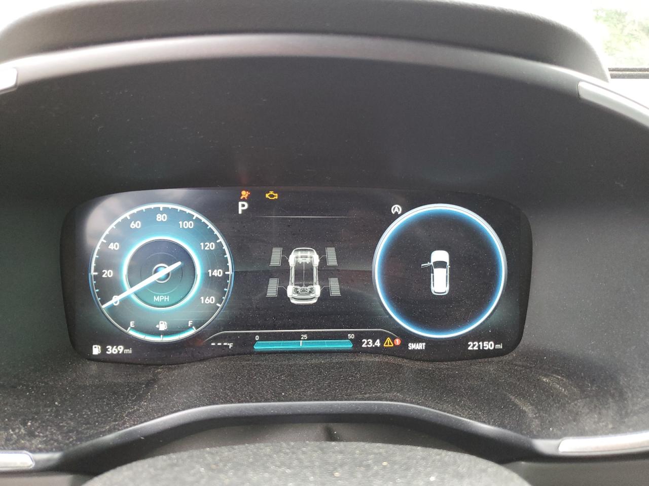 2023 Hyundai Santa Fe Синий vin: 5NMS3DAJ2PH525859