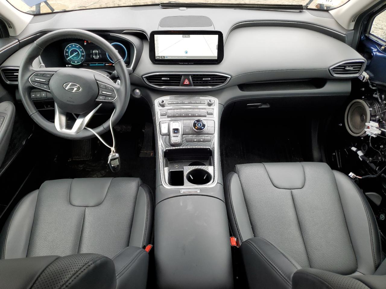 2023 Hyundai Santa Fe Синий vin: 5NMS3DAJ2PH525859