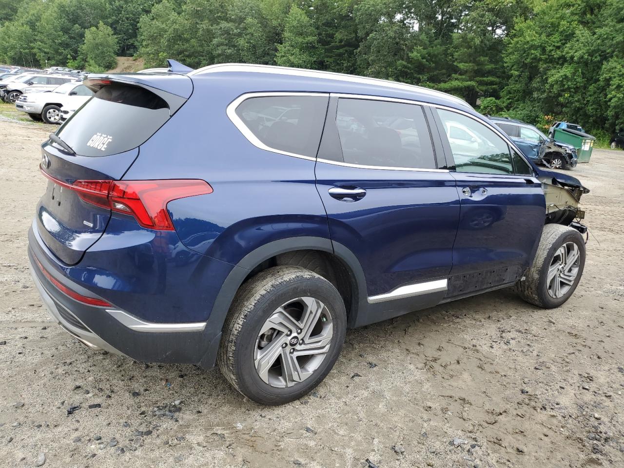 2023 Hyundai Santa Fe Синий vin: 5NMS3DAJ2PH525859