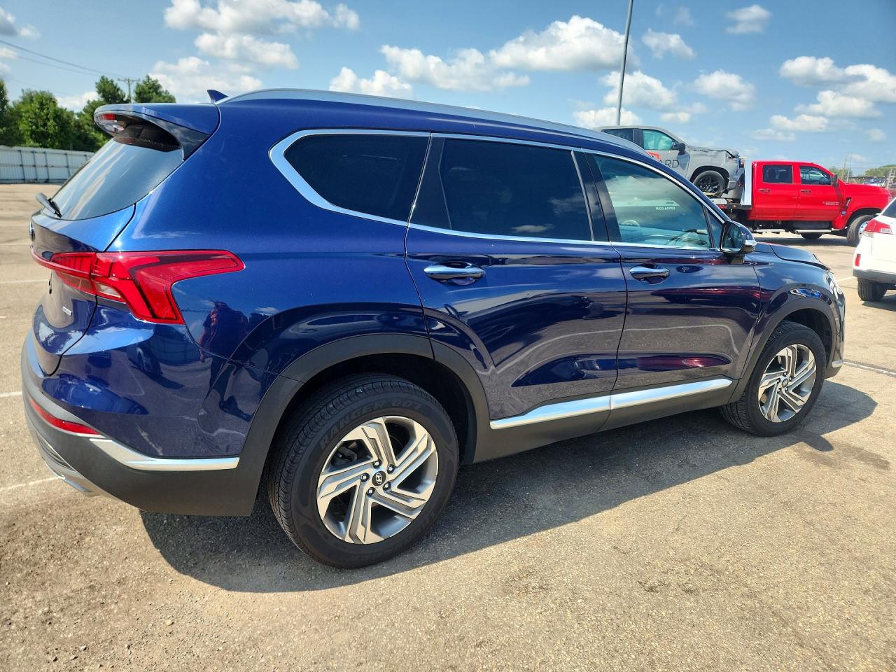2022 Hyundai Santa Fe Sel Blue vin: 5NMS3DAJ6NH410890