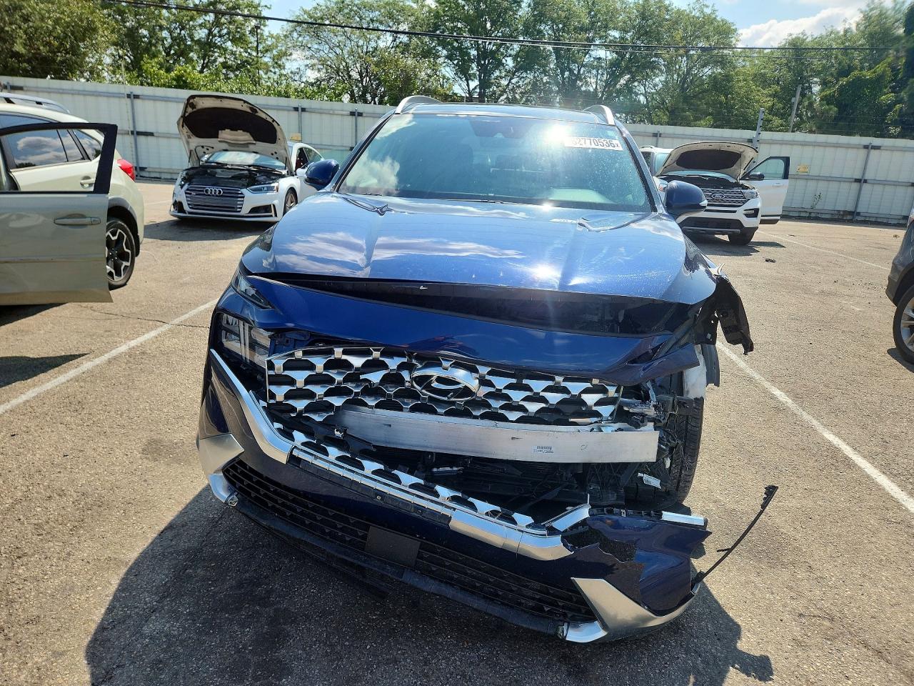 2022 Hyundai Santa Fe Sel Blue vin: 5NMS3DAJ6NH410890