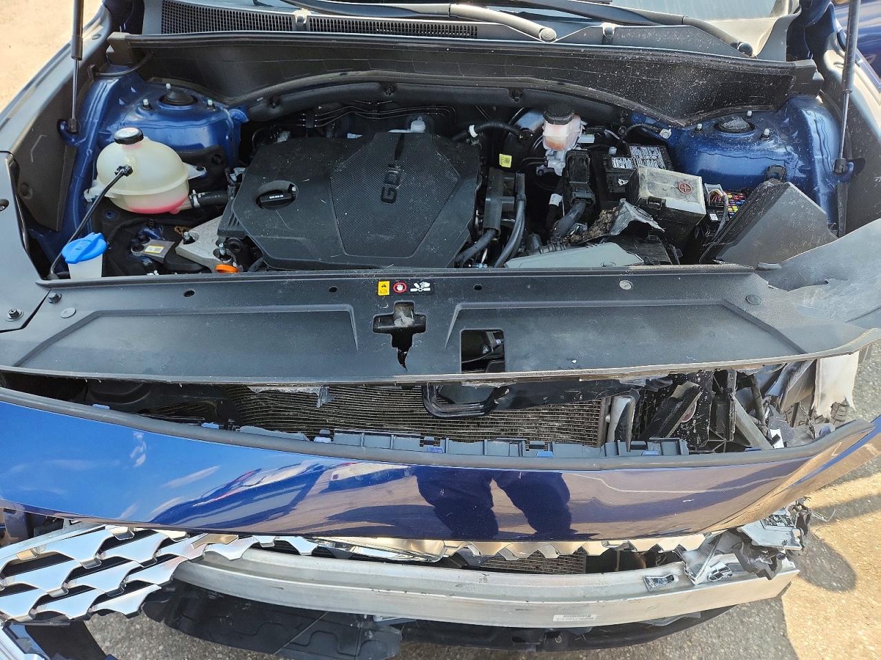 2022 Hyundai Santa Fe Sel Blue vin: 5NMS3DAJ6NH410890