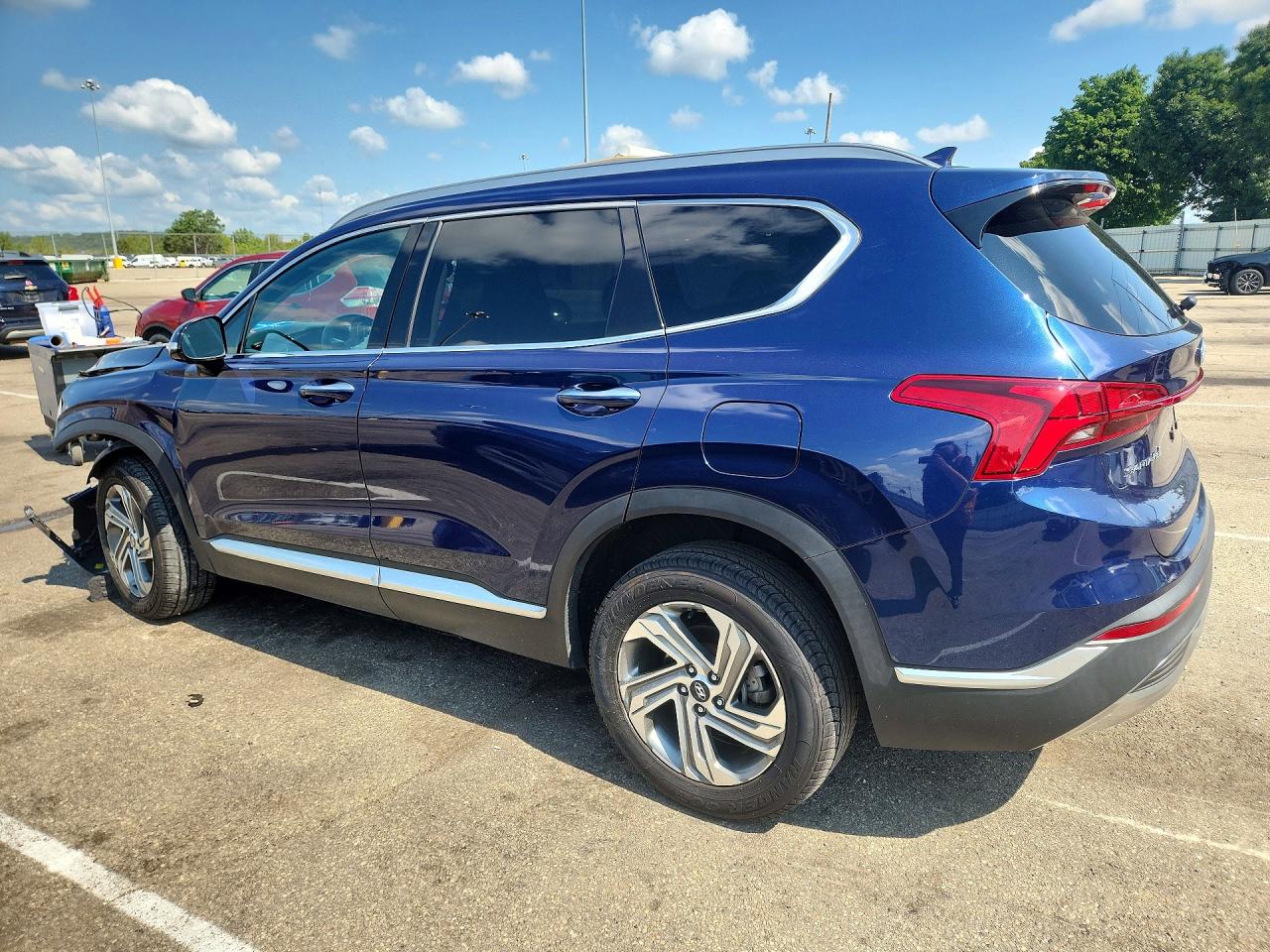 2022 Hyundai Santa Fe Sel Blue vin: 5NMS3DAJ6NH410890