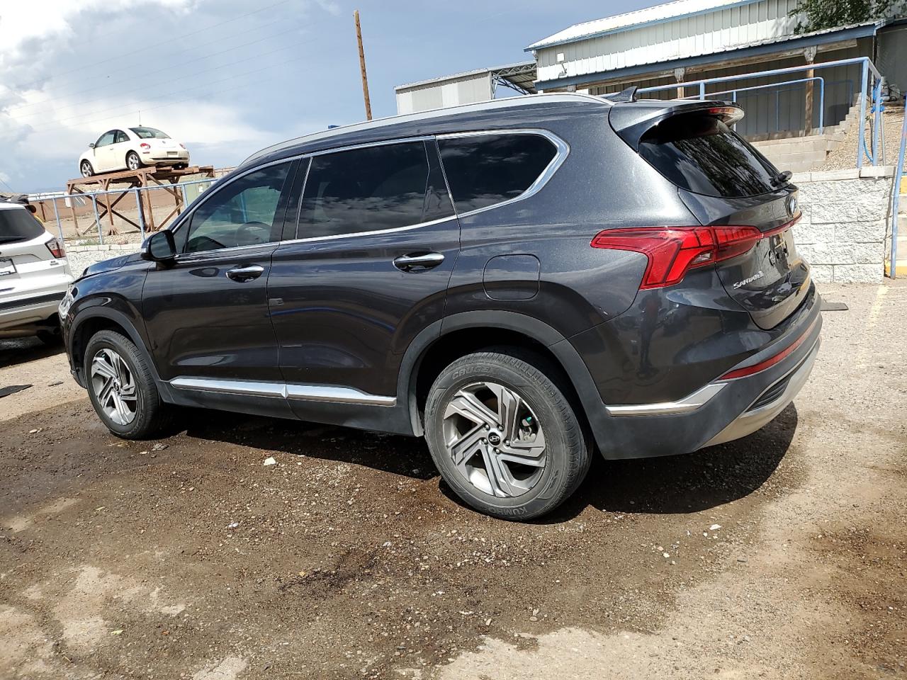 2021 Hyundai Santa Fe Sel Угольный vin: 5NMS3DAJ8MH349041