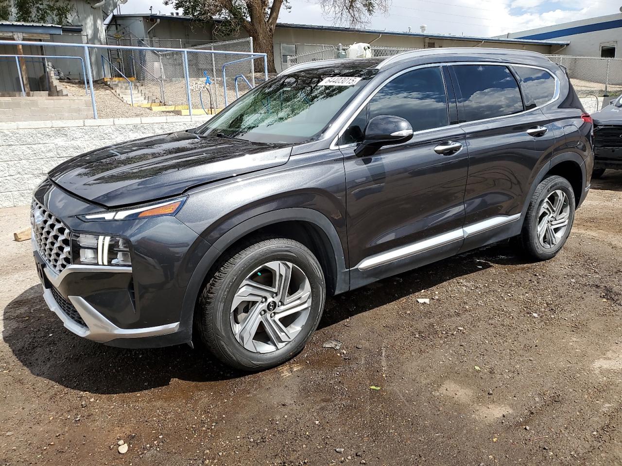 2021 Hyundai Santa Fe Sel Угольный vin: 5NMS3DAJ8MH349041