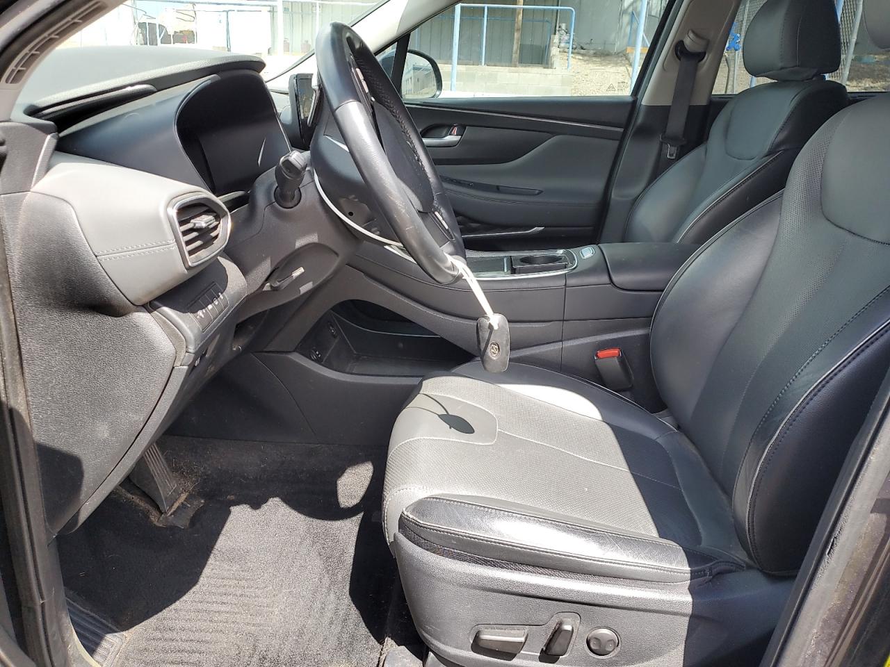 2021 Hyundai Santa Fe Sel Угольный vin: 5NMS3DAJ8MH349041