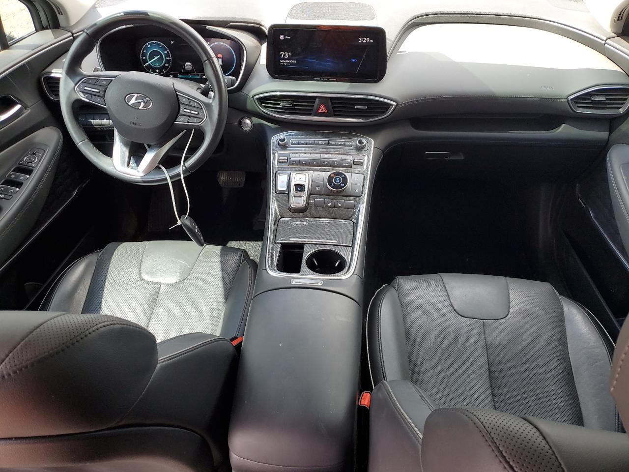 2021 Hyundai Santa Fe Sel Угольный vin: 5NMS3DAJ8MH349041