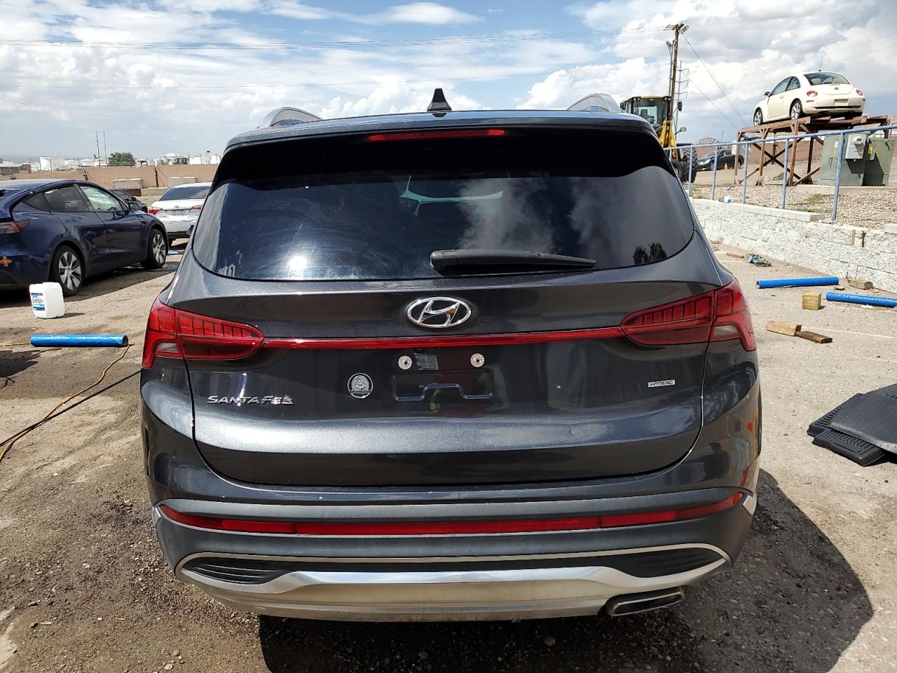 2021 Hyundai Santa Fe Sel Угольный vin: 5NMS3DAJ8MH349041
