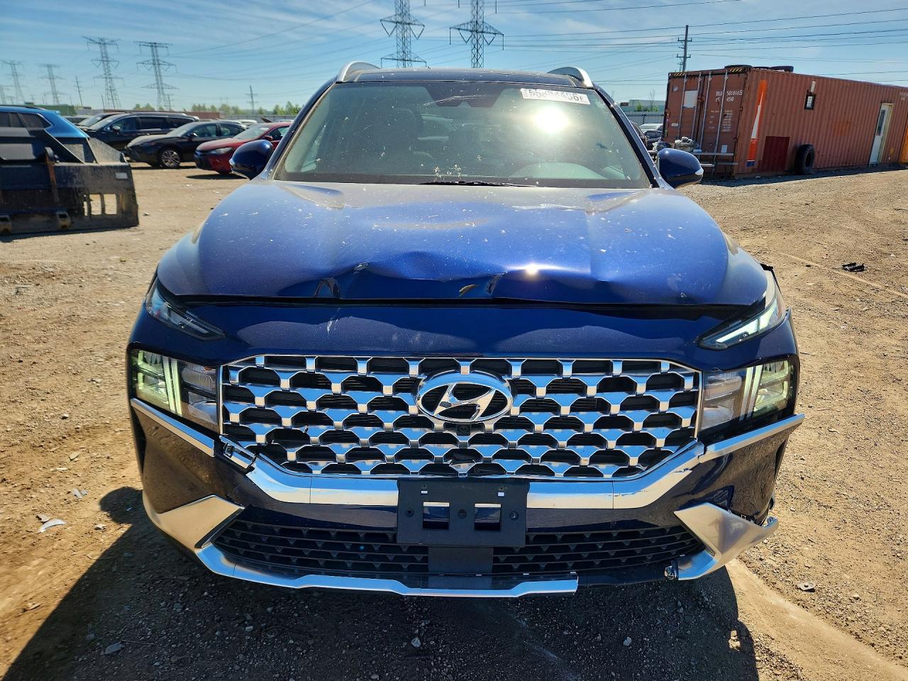 2023 Hyundai Santa Fe Sel Premium Blue vin: 5NMS3DAJXPH543395