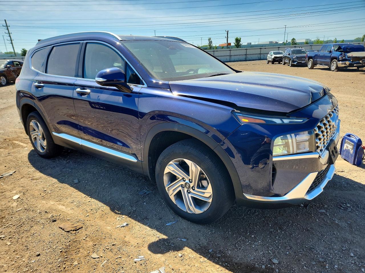 2023 Hyundai Santa Fe Sel Premium Blue vin: 5NMS3DAJXPH543395
