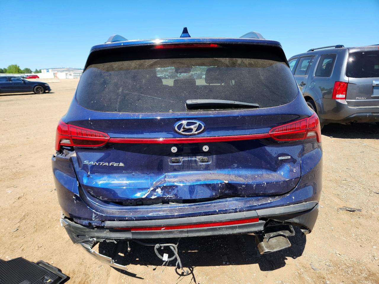 2023 Hyundai Santa Fe Sel Premium Blue vin: 5NMS3DAJXPH543395