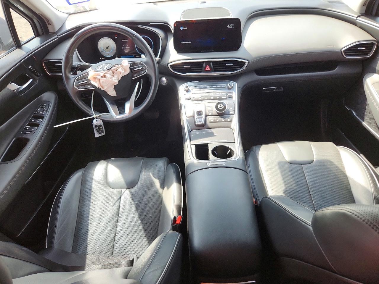 2021 Hyundai Santa Fe Limited Серебряный vin: 5NMS44AL5MH310891