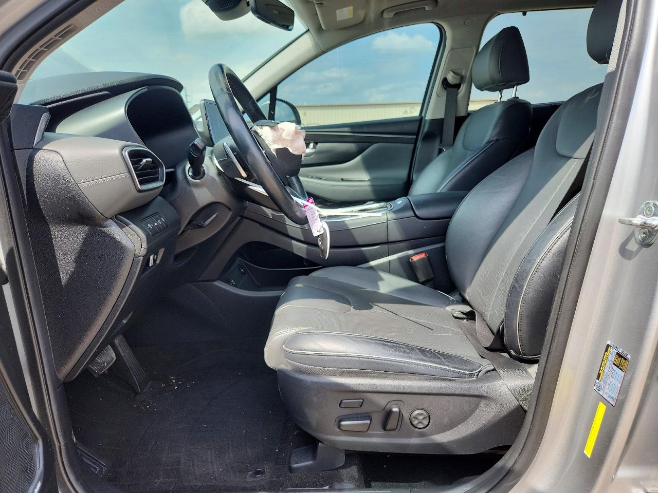2021 Hyundai Santa Fe Limited Серебряный vin: 5NMS44AL5MH310891