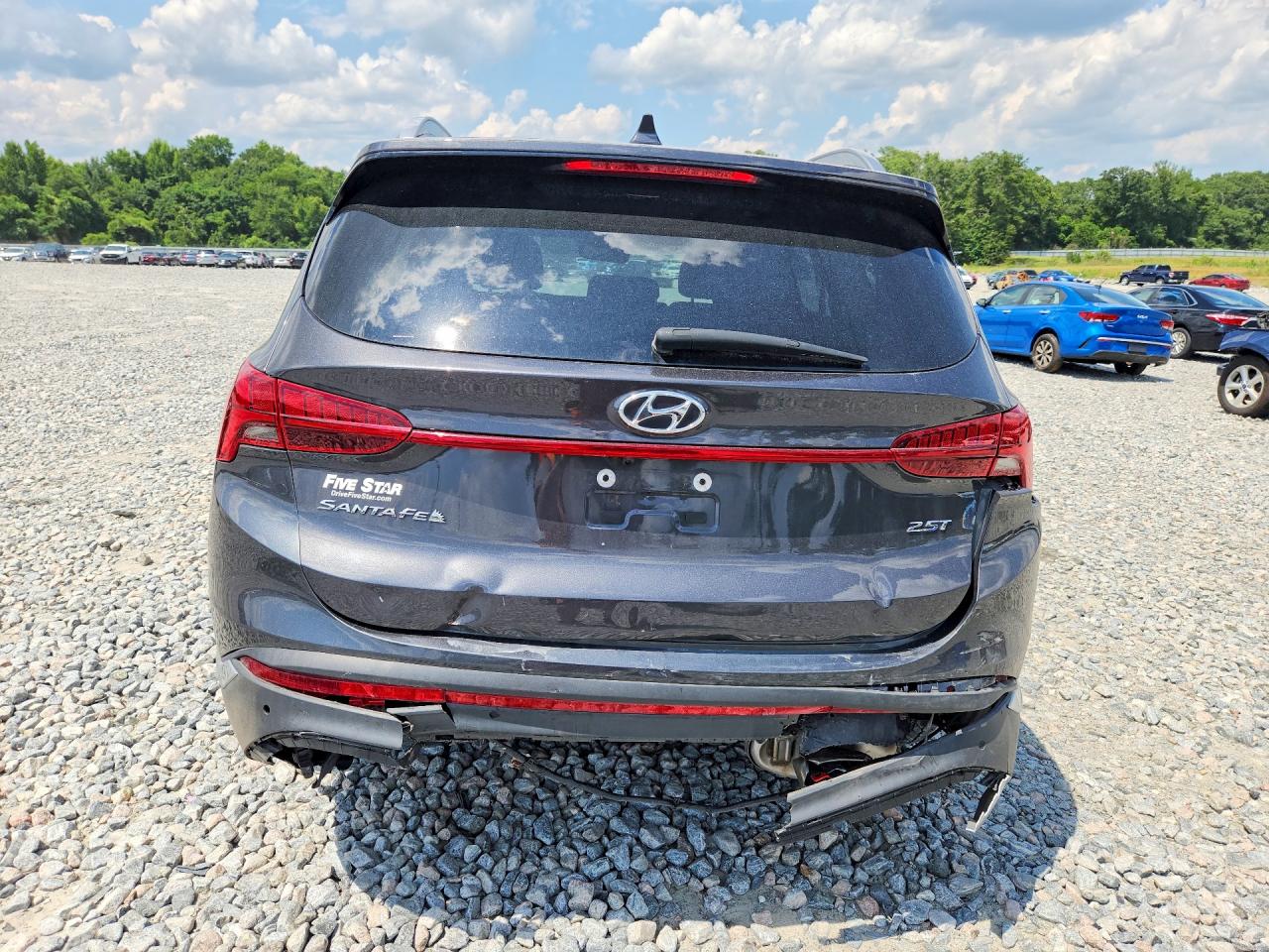 2021 Hyundai Santa Fe Limited Charcoal vin: 5NMS44AL9MH364968