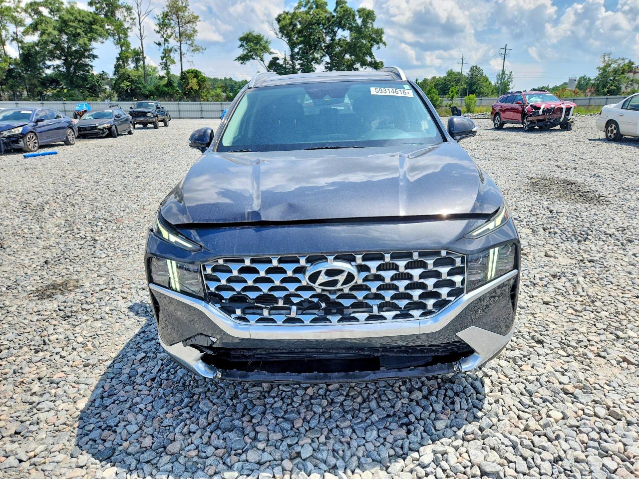 2021 Hyundai Santa Fe Limited Charcoal vin: 5NMS44AL9MH364968