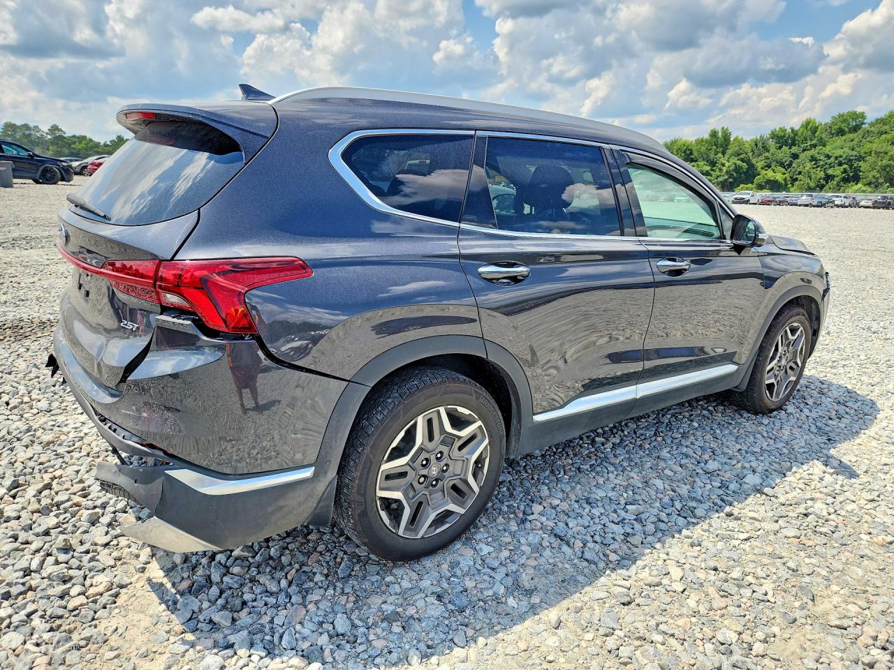 2021 Hyundai Santa Fe Limited Charcoal vin: 5NMS44AL9MH364968
