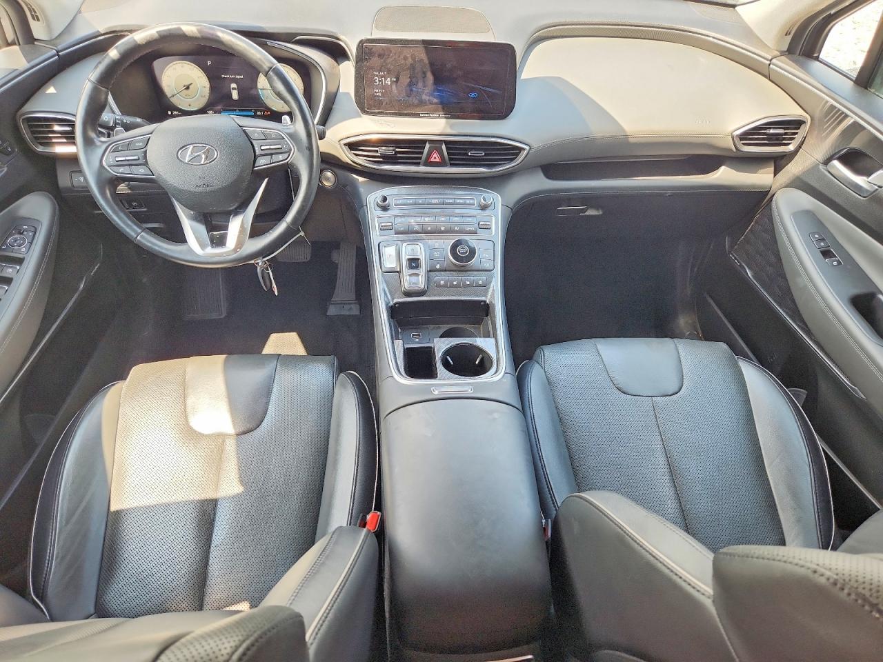 2021 Hyundai Santa Fe Limited Charcoal vin: 5NMS44AL9MH364968