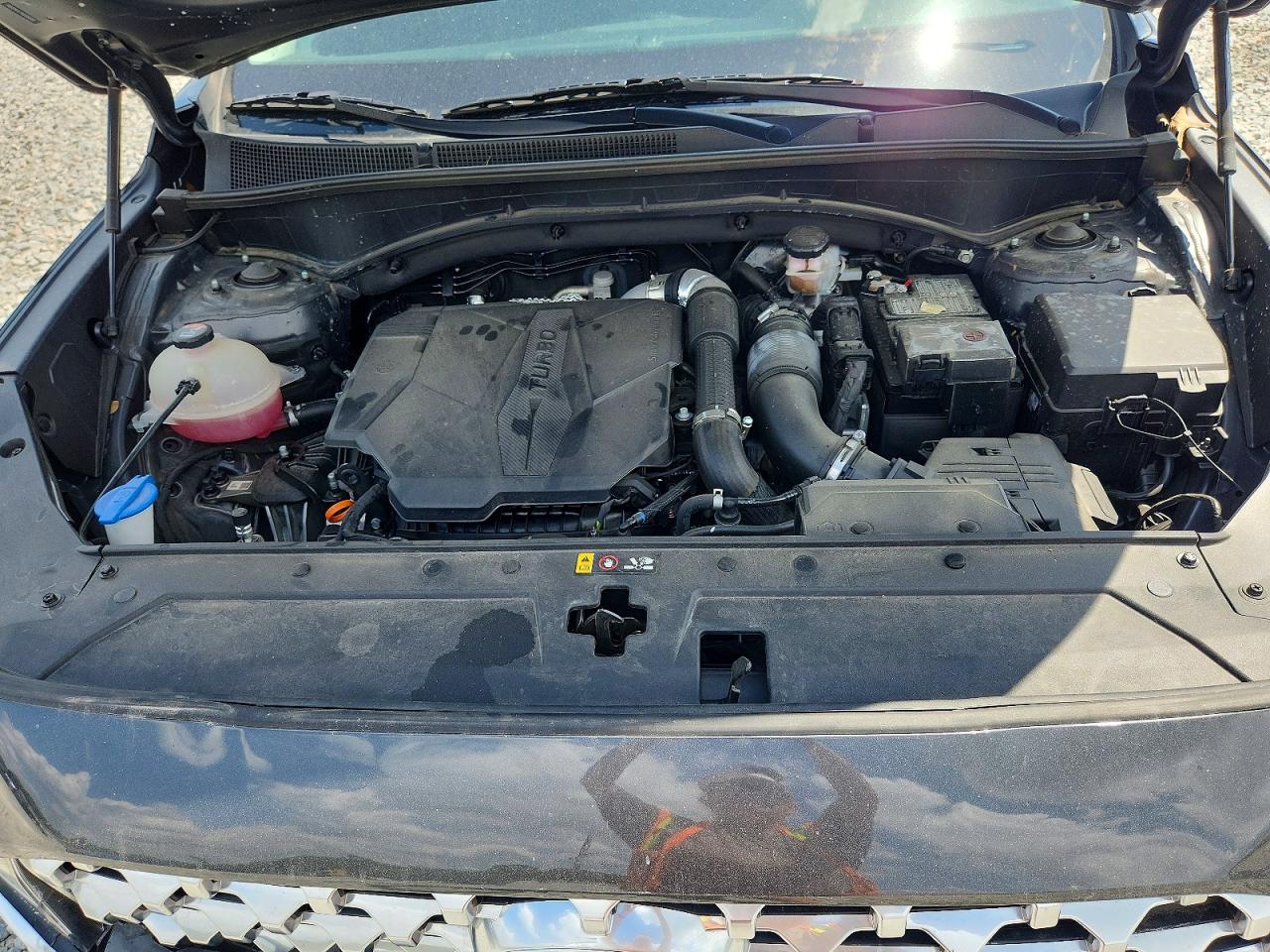 2021 Hyundai Santa Fe Limited Charcoal vin: 5NMS44AL9MH364968