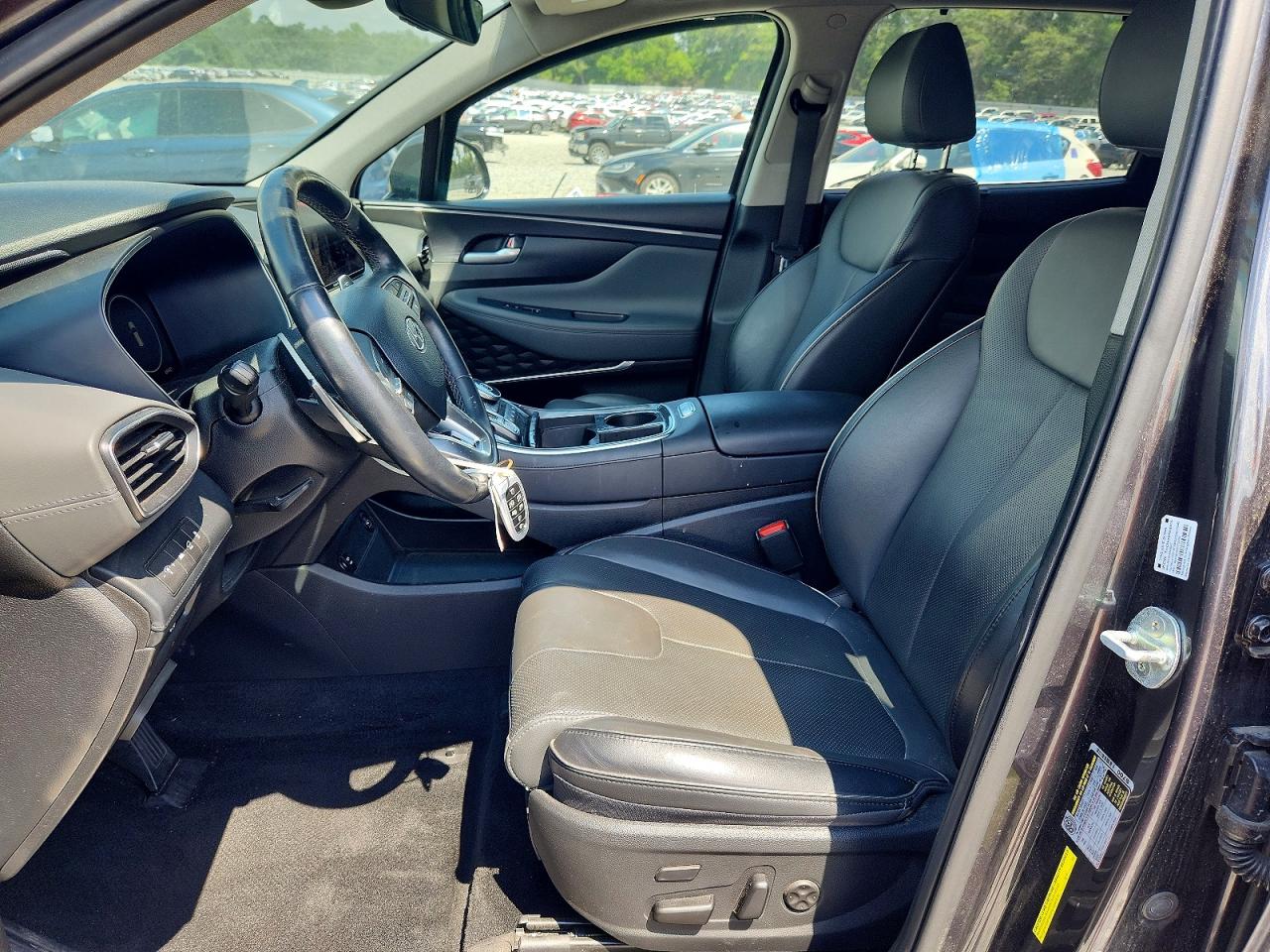 2021 Hyundai Santa Fe Limited Charcoal vin: 5NMS44AL9MH364968