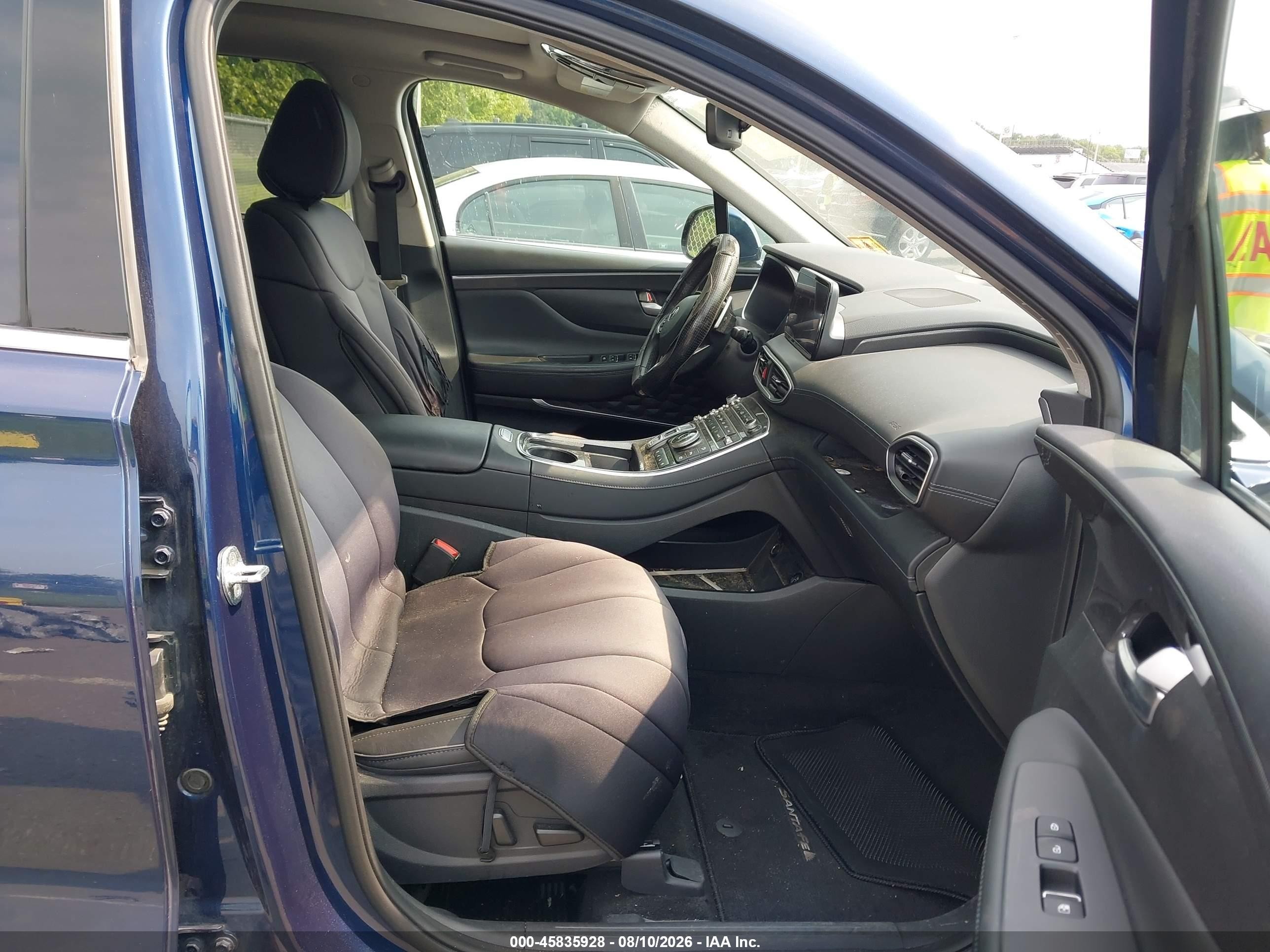 2021 Hyundai Santa Fe Limited Navy vin: 5NMS4DAL1MH334962