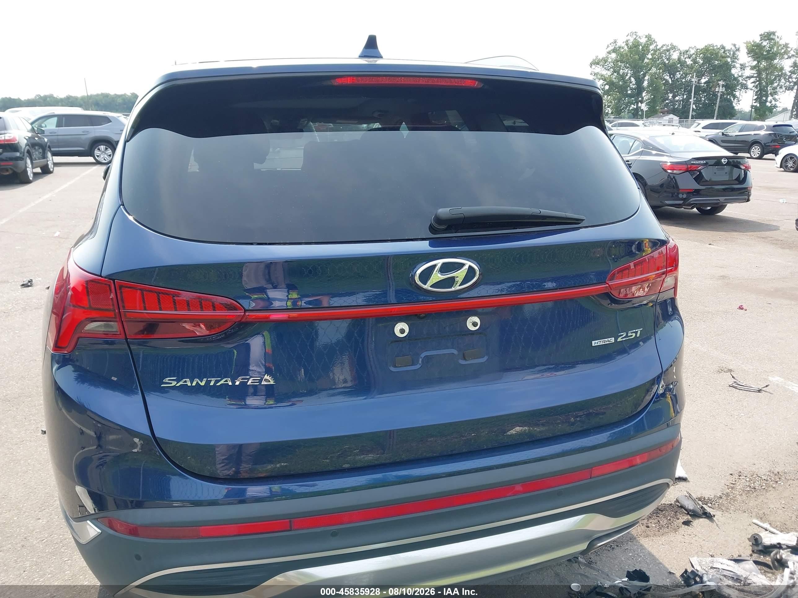 2021 Hyundai Santa Fe Limited Navy vin: 5NMS4DAL1MH334962