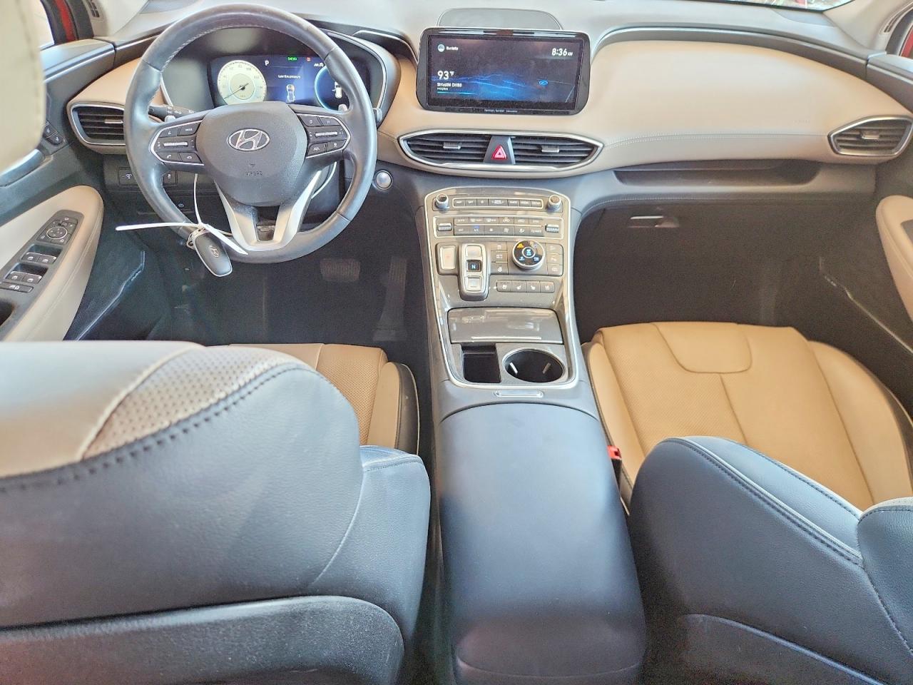 2021 Hyundai Santa Fe Limited Red vin: 5NMS4DAL3MH349821