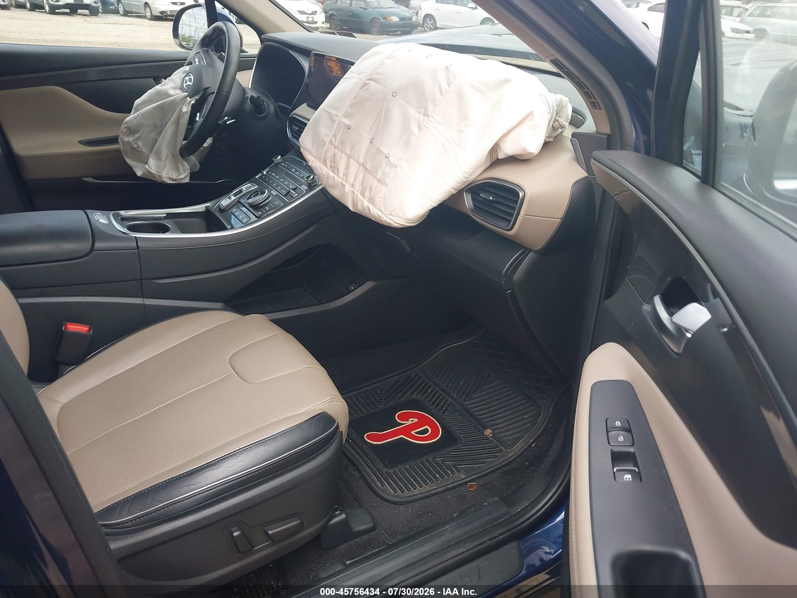 2023 Hyundai Santa Fe Limited Blue vin: 5NMS4DAL5PH520024