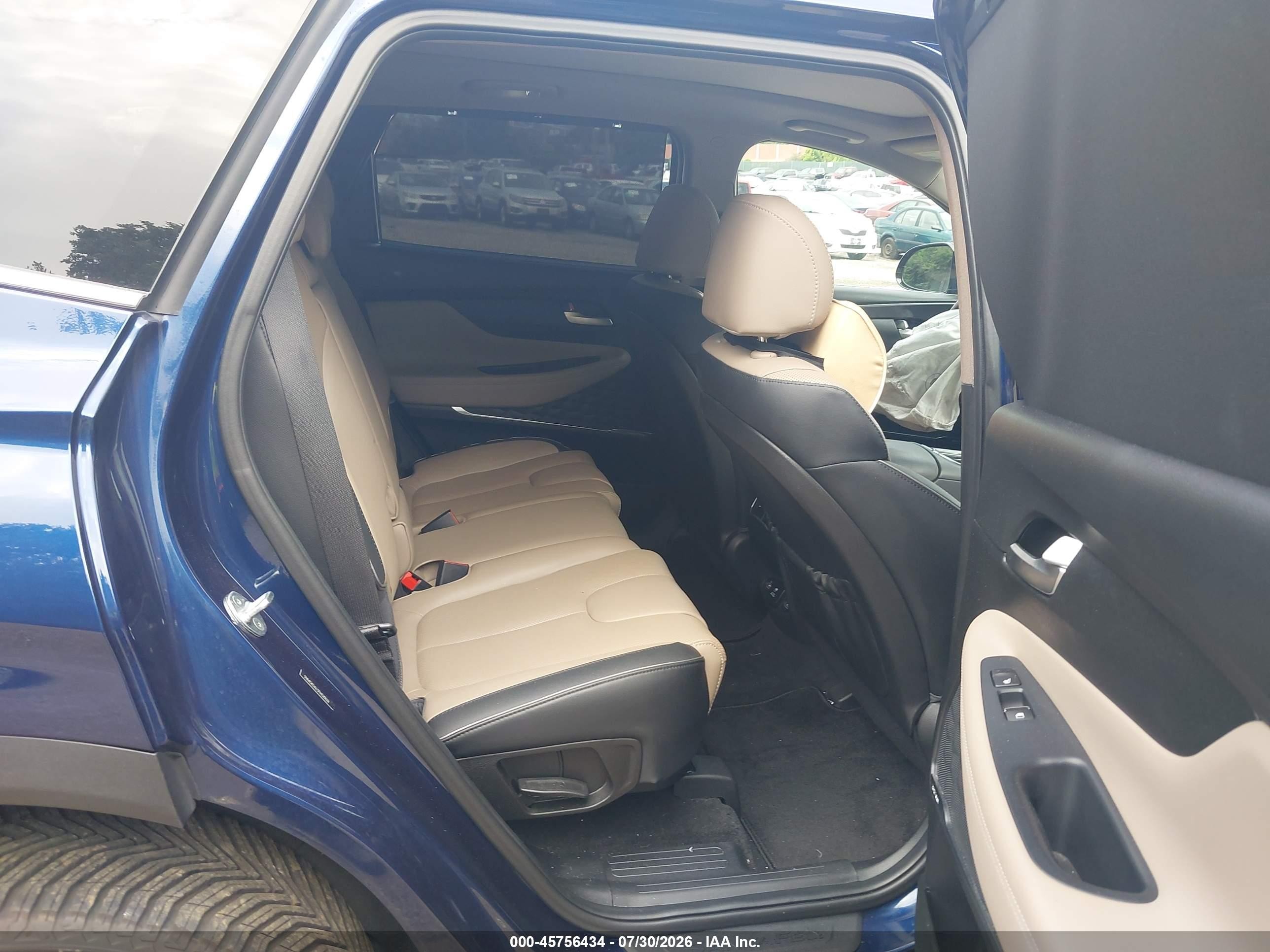 2023 Hyundai Santa Fe Limited Blue vin: 5NMS4DAL5PH520024