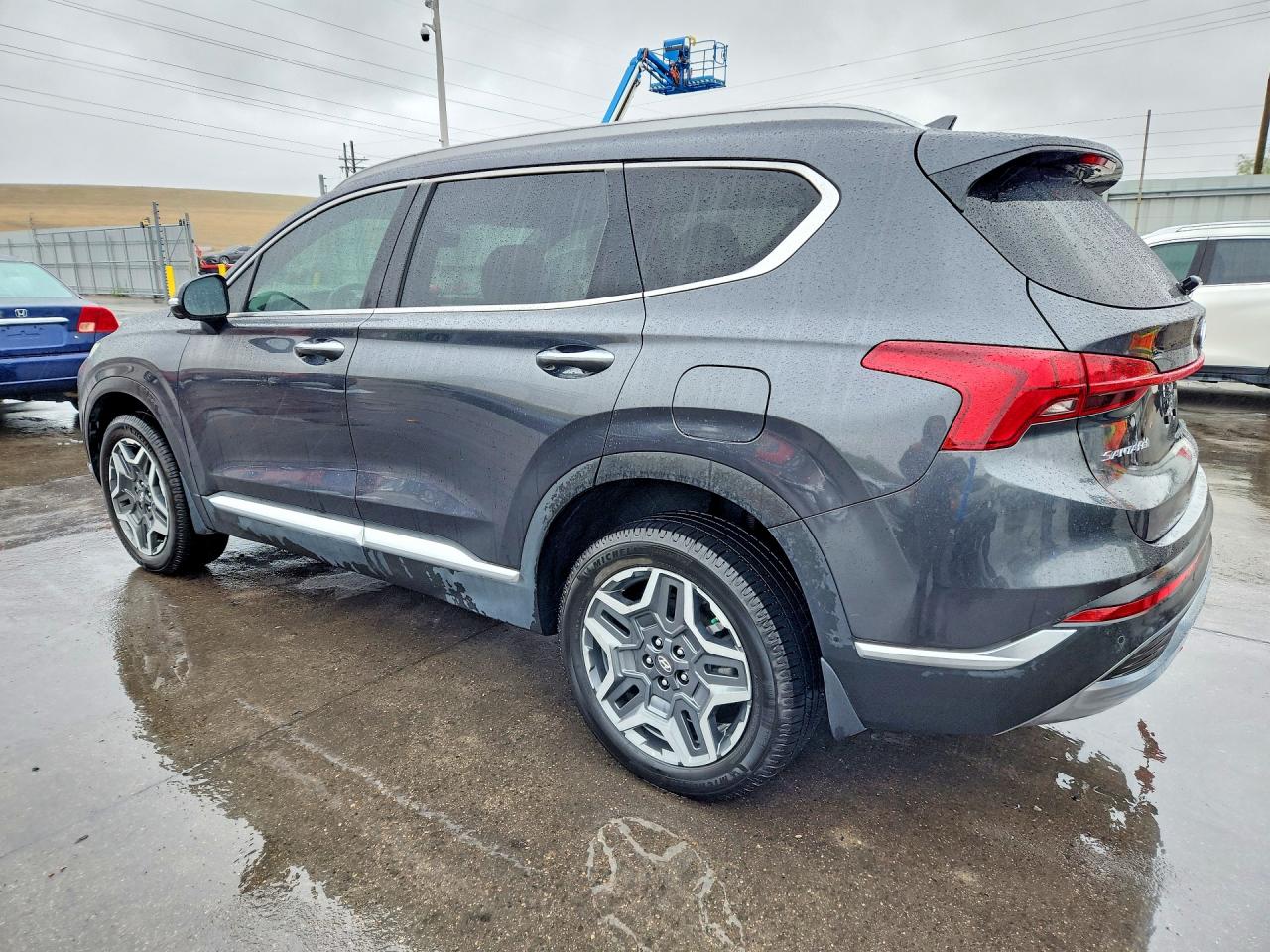 2022 Hyundai Santa Fe Limited Black vin: 5NMS4DAL6NH450112
