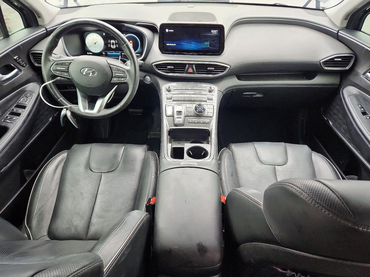 2022 Hyundai Santa Fe Limited Black vin: 5NMS4DAL6NH450112