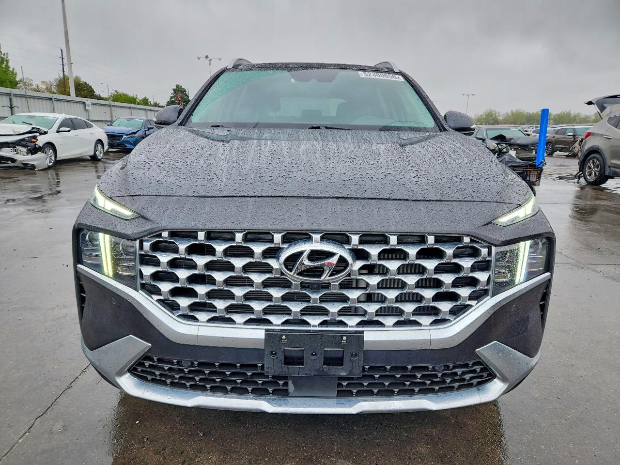 2022 Hyundai Santa Fe Limited Black vin: 5NMS4DAL6NH450112
