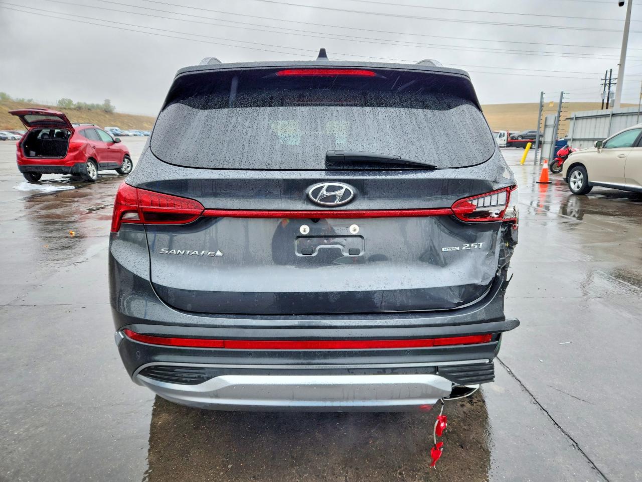 2022 Hyundai Santa Fe Limited Black vin: 5NMS4DAL6NH450112