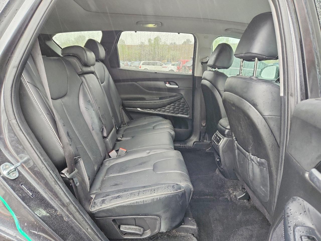 2022 Hyundai Santa Fe Limited Black vin: 5NMS4DAL6NH450112