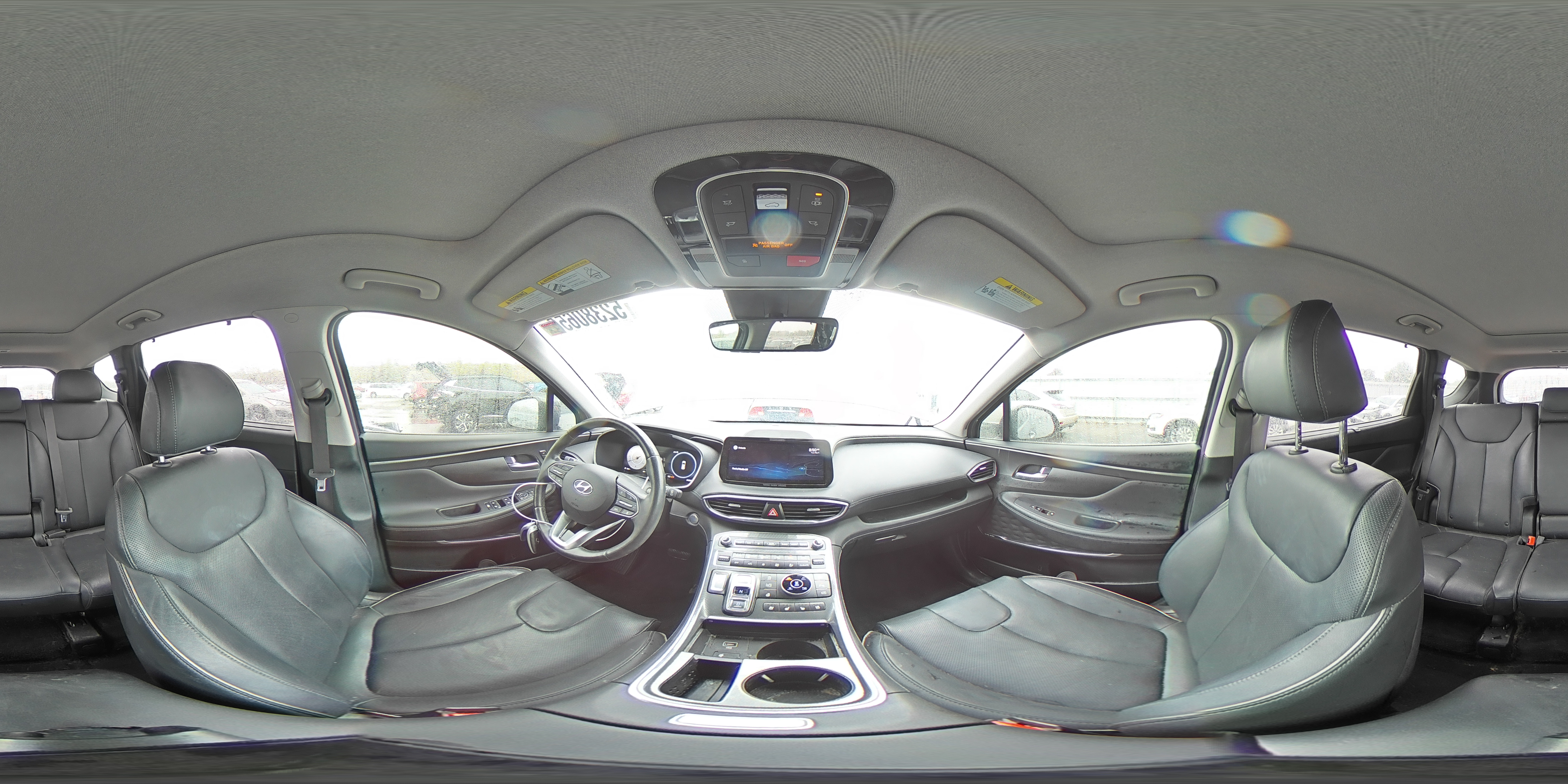 2022 Hyundai Santa Fe Limited Black vin: 5NMS4DAL6NH450112