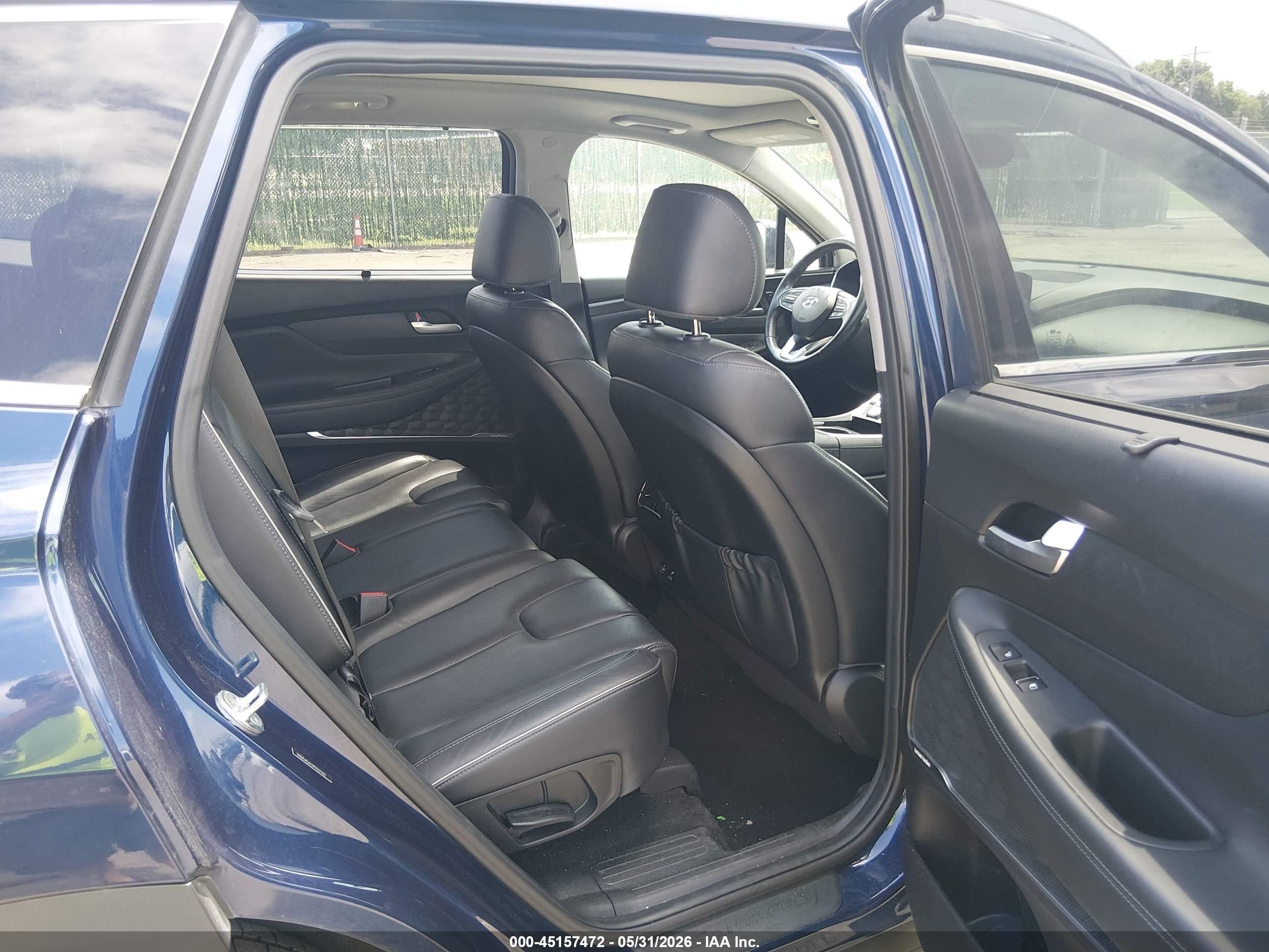 2023 Hyundai Santa Fe Limited Blue vin: 5NMS4DAL9PH527462