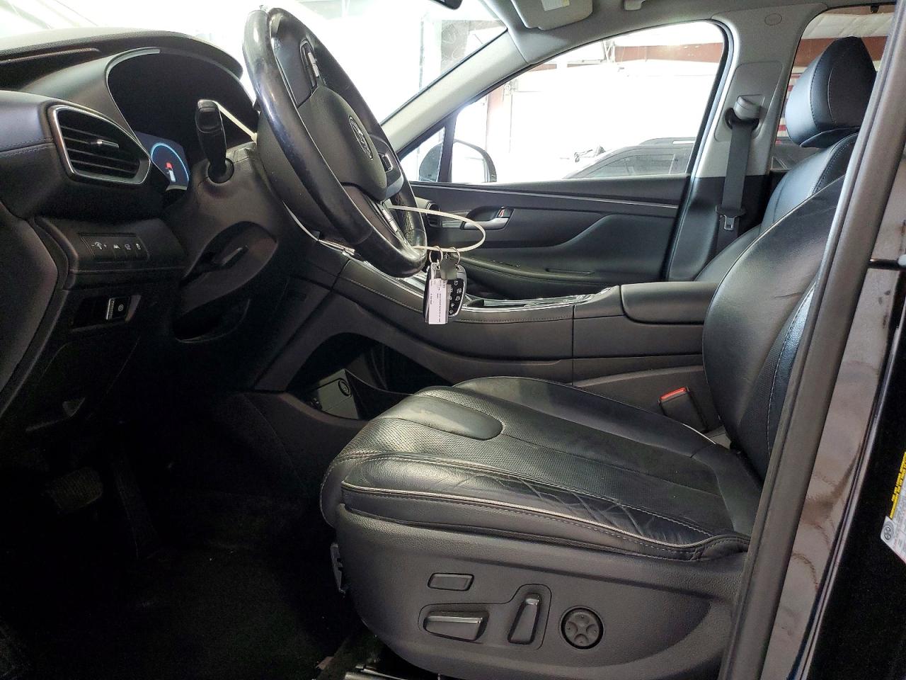 2021 Hyundai Santa Fe Limited Черный vin: 5NMS4DALXMH353848