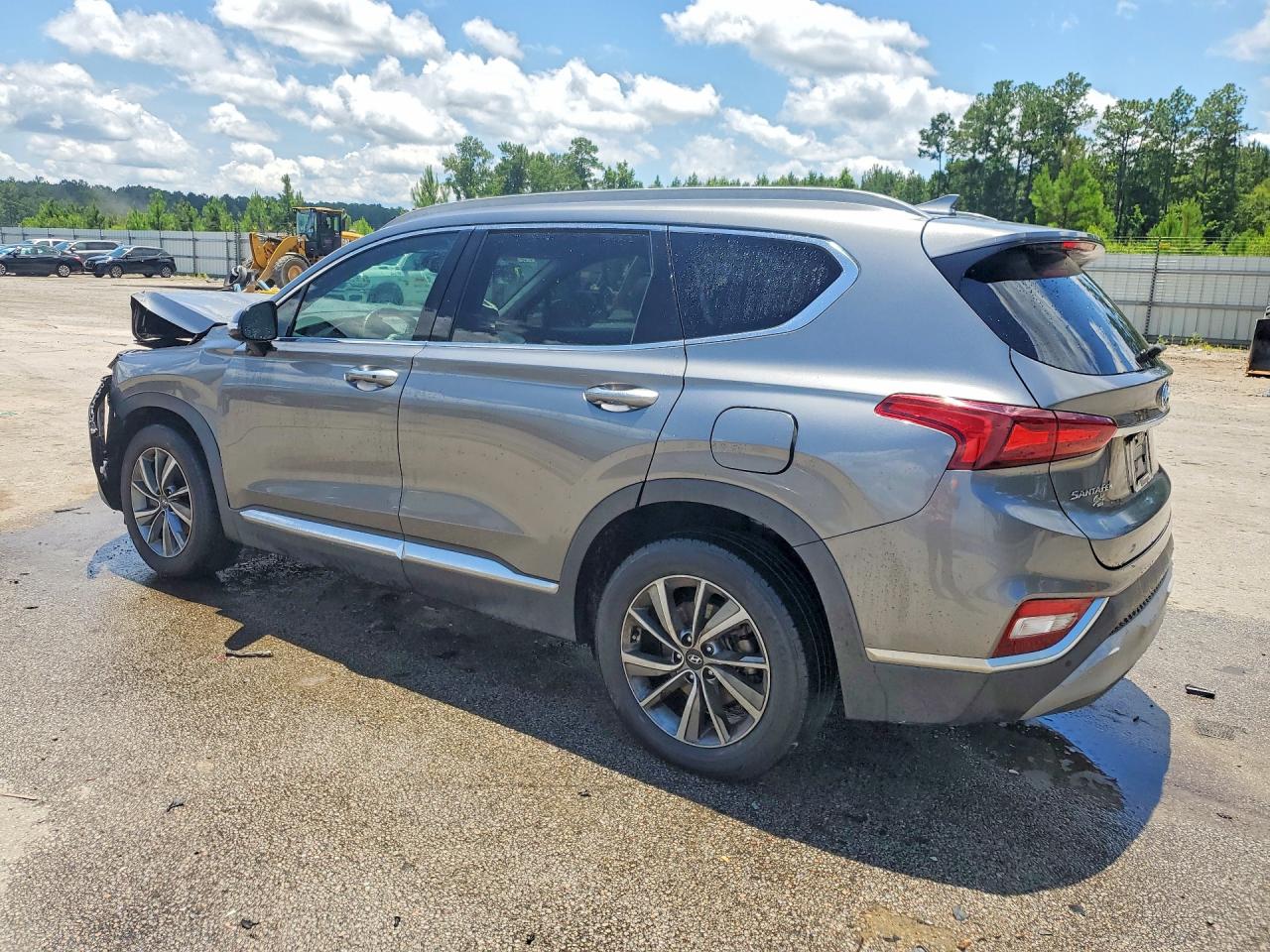 2019 Hyundai Santa Fe Limited 2.0t Серый vin: 5NMS53AA0KH026832