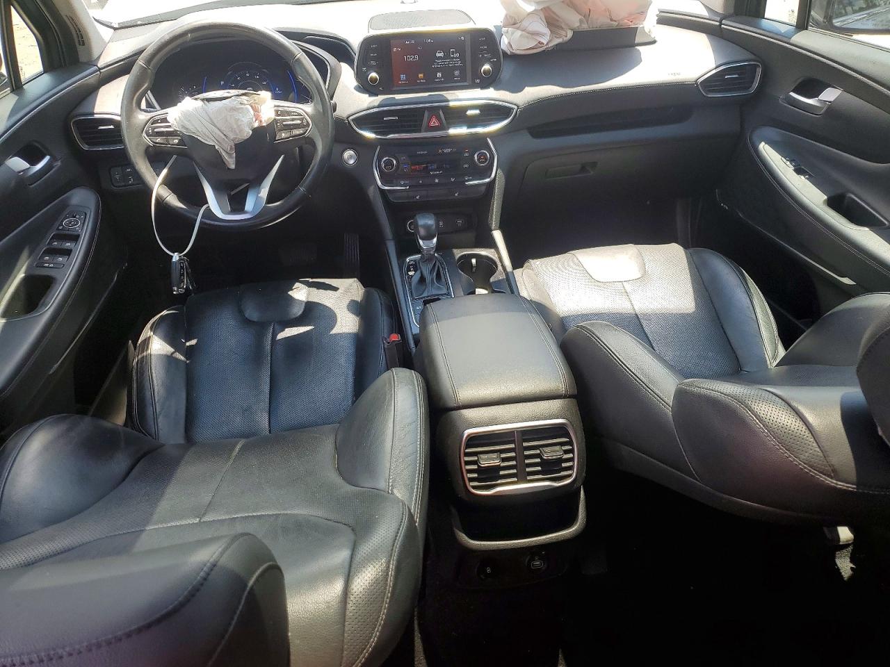 2019 Hyundai Santa Fe Limited 2.0t Серый vin: 5NMS53AA0KH026832