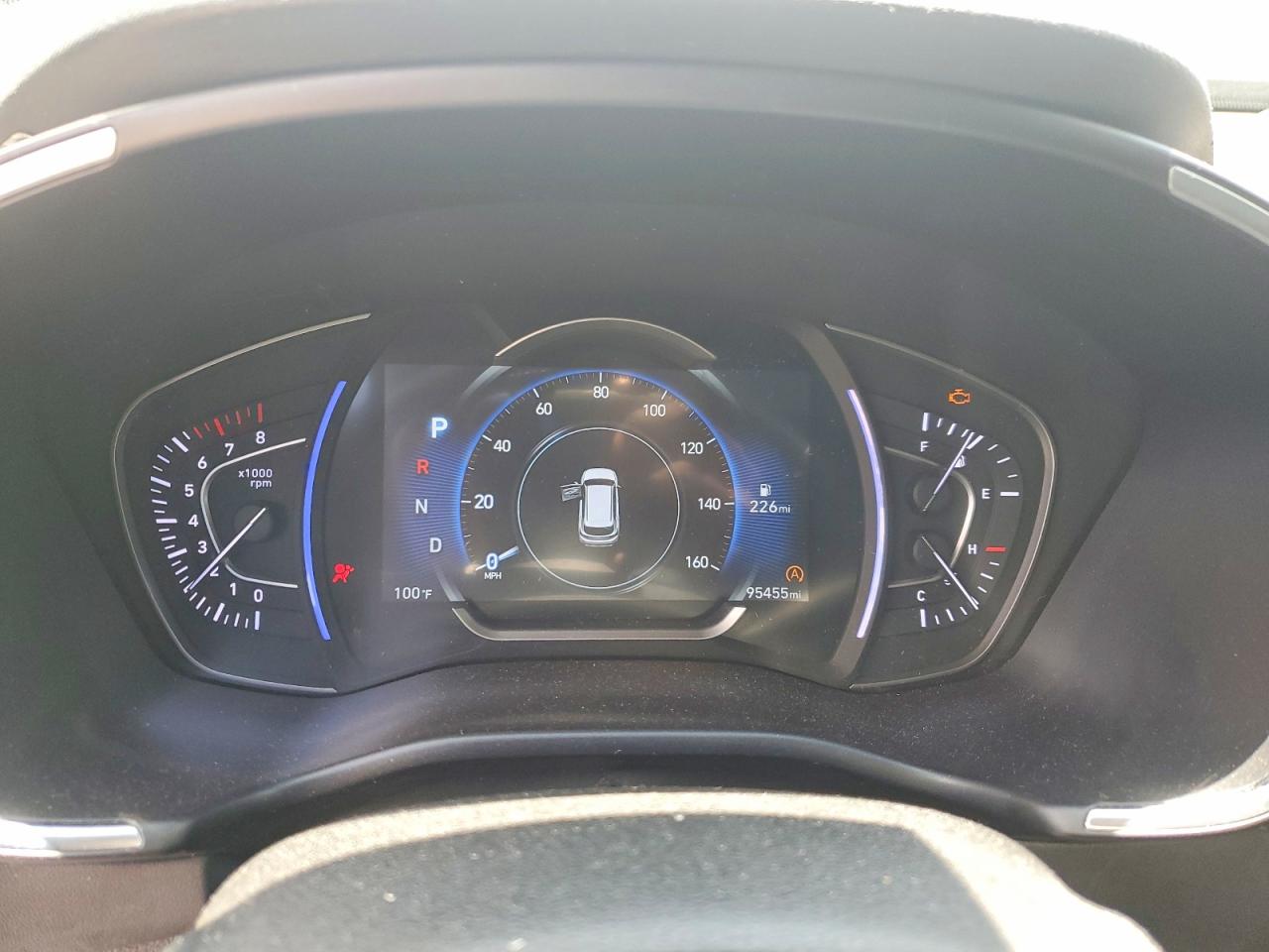 2019 Hyundai Santa Fe Limited 2.0t Серый vin: 5NMS53AA0KH026832