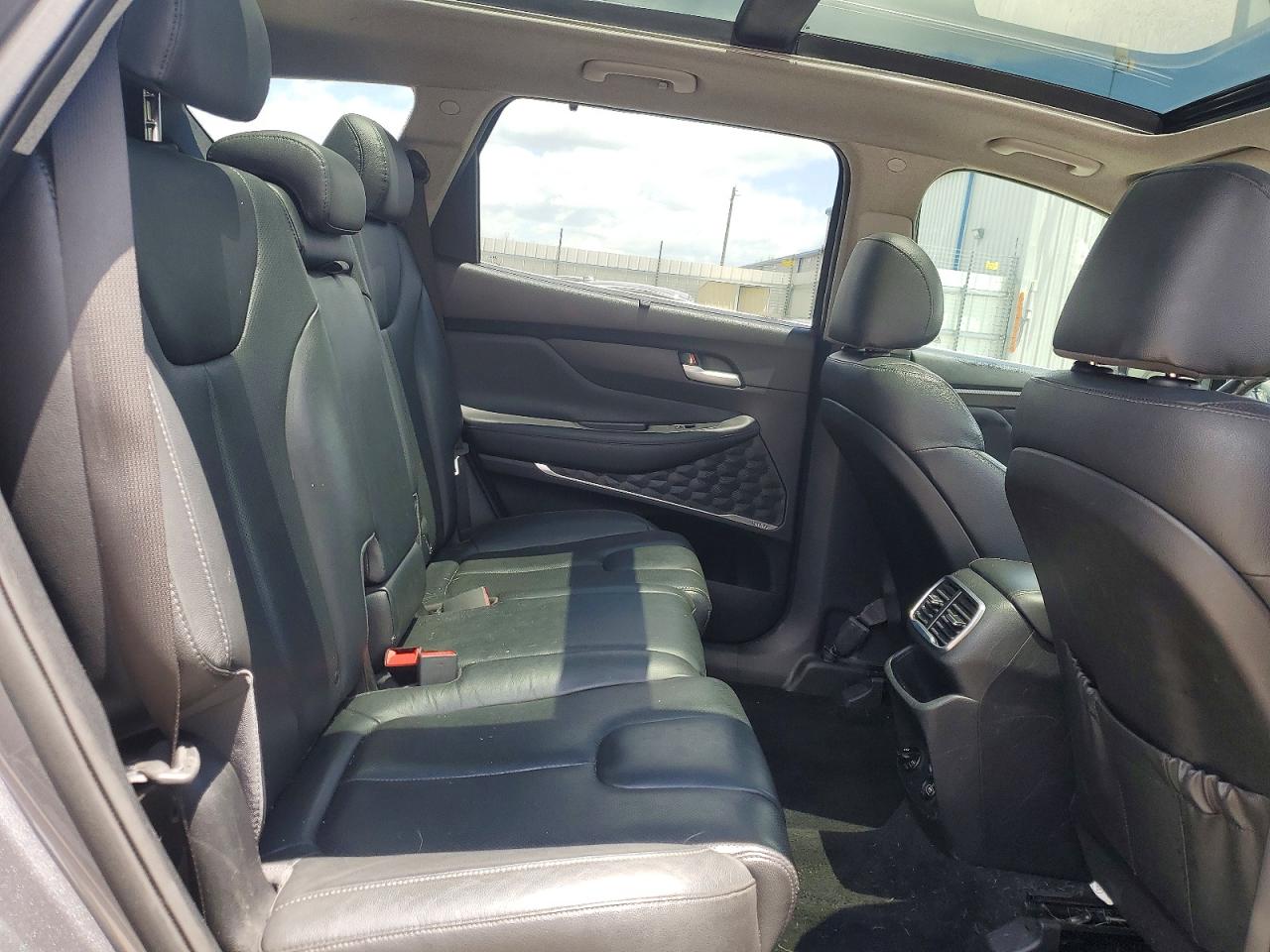 2019 Hyundai Santa Fe Limited 2.0t Серый vin: 5NMS53AA0KH026832