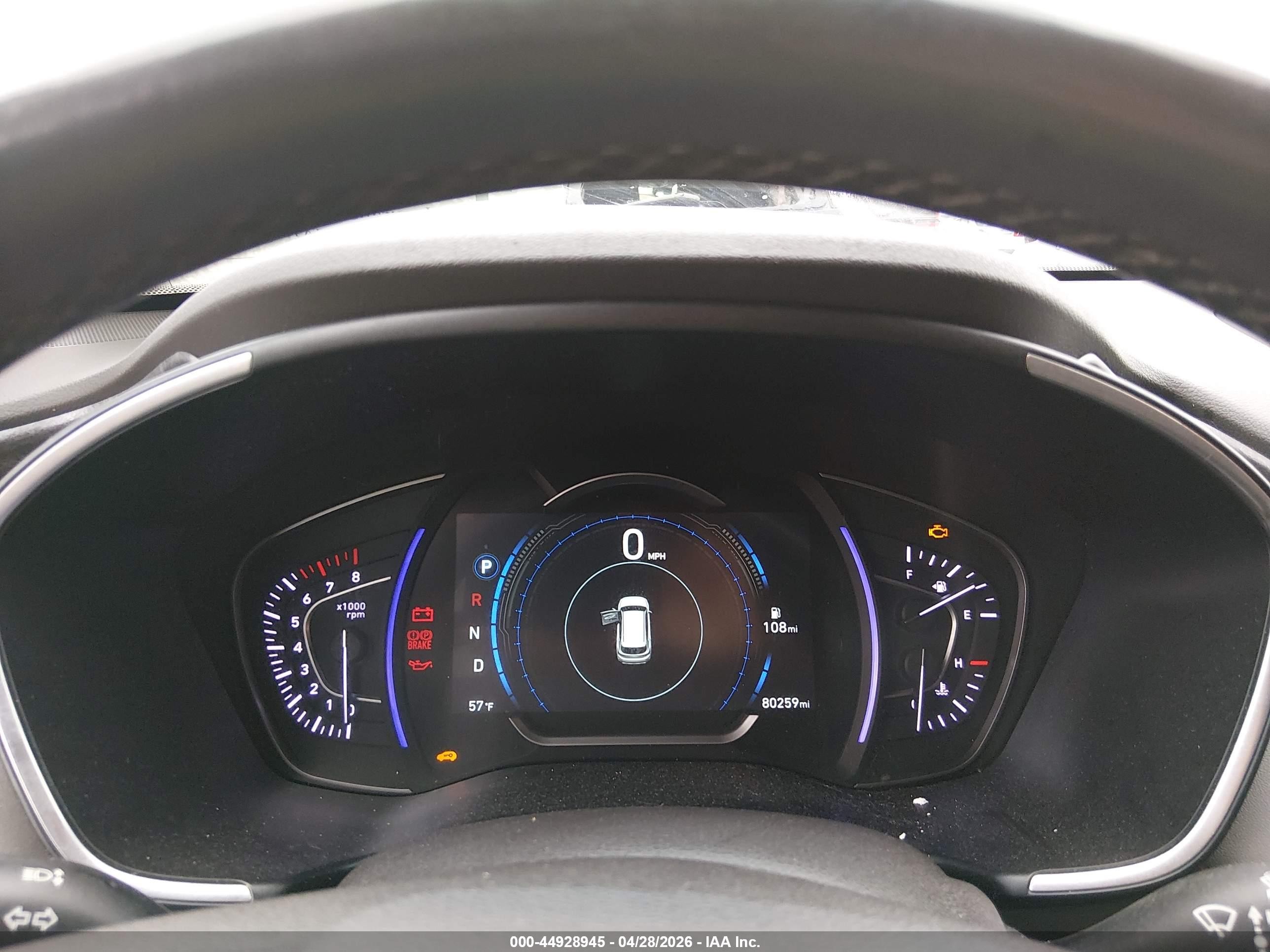 2019 Hyundai Santa Fe Ultimate 2.0t Gray vin: 5NMS53AA1KH059919