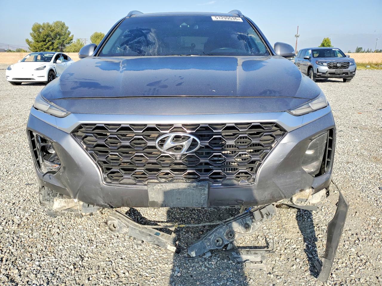 2019 Hyundai Santa Fe Charcoal vin: 5NMS53AA1KH127331
